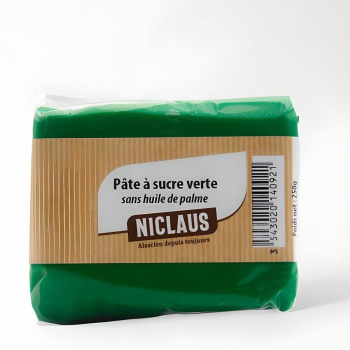 Pâte à sucre verte