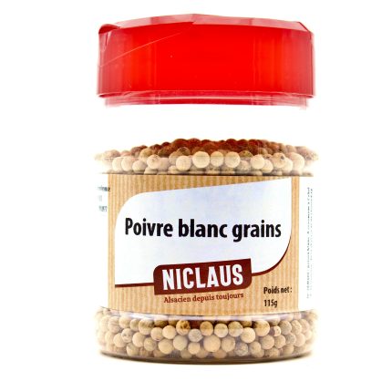 Poivre blanc en grains