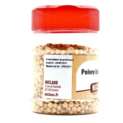 Poivre blanc en grains