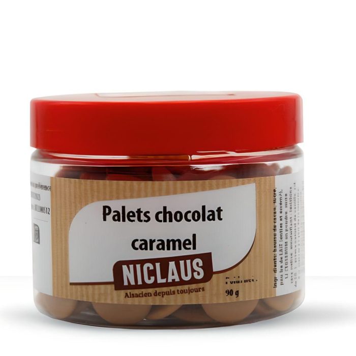 Palets chocolat caramel